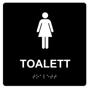 Toalett dam