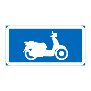 Parkeringsskylt Moped (symbol)